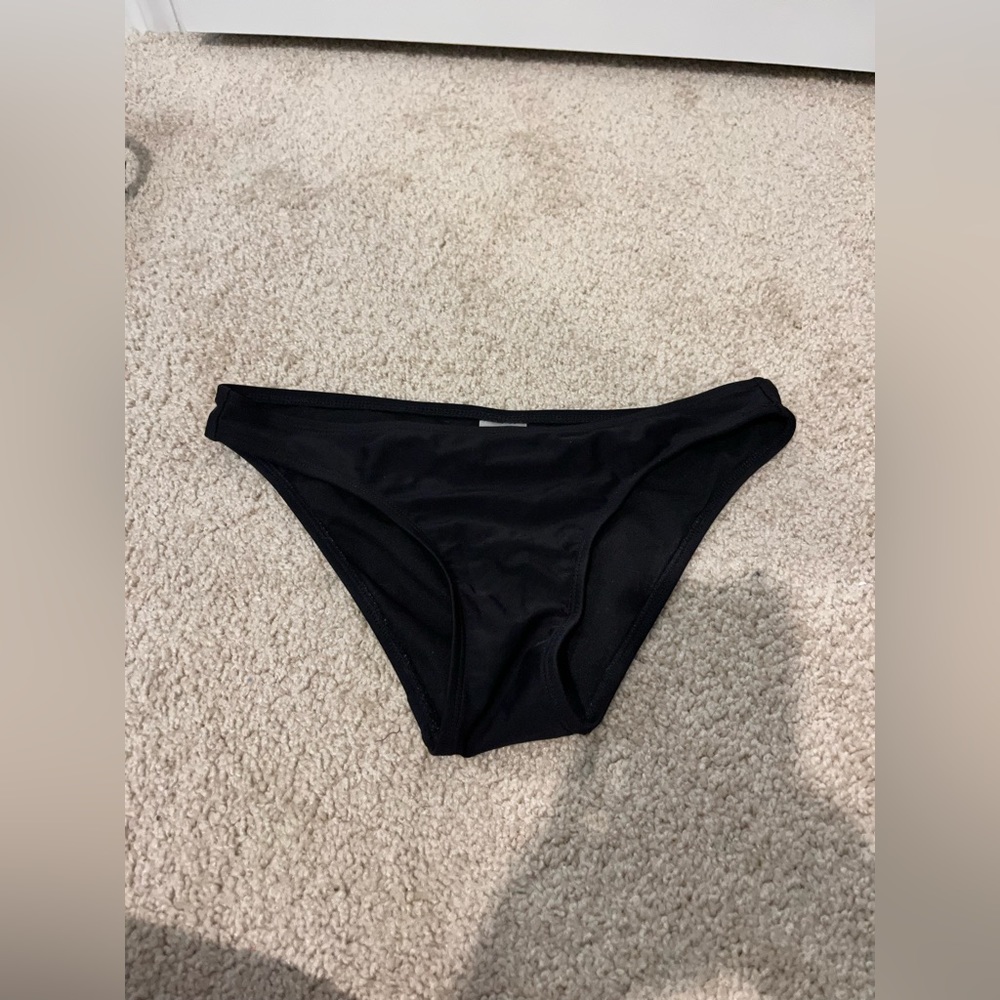 plain black bikini bottoms